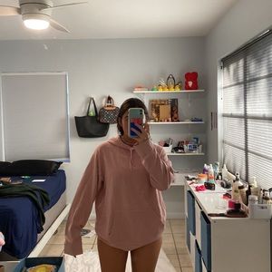 pink h&m hoodie!